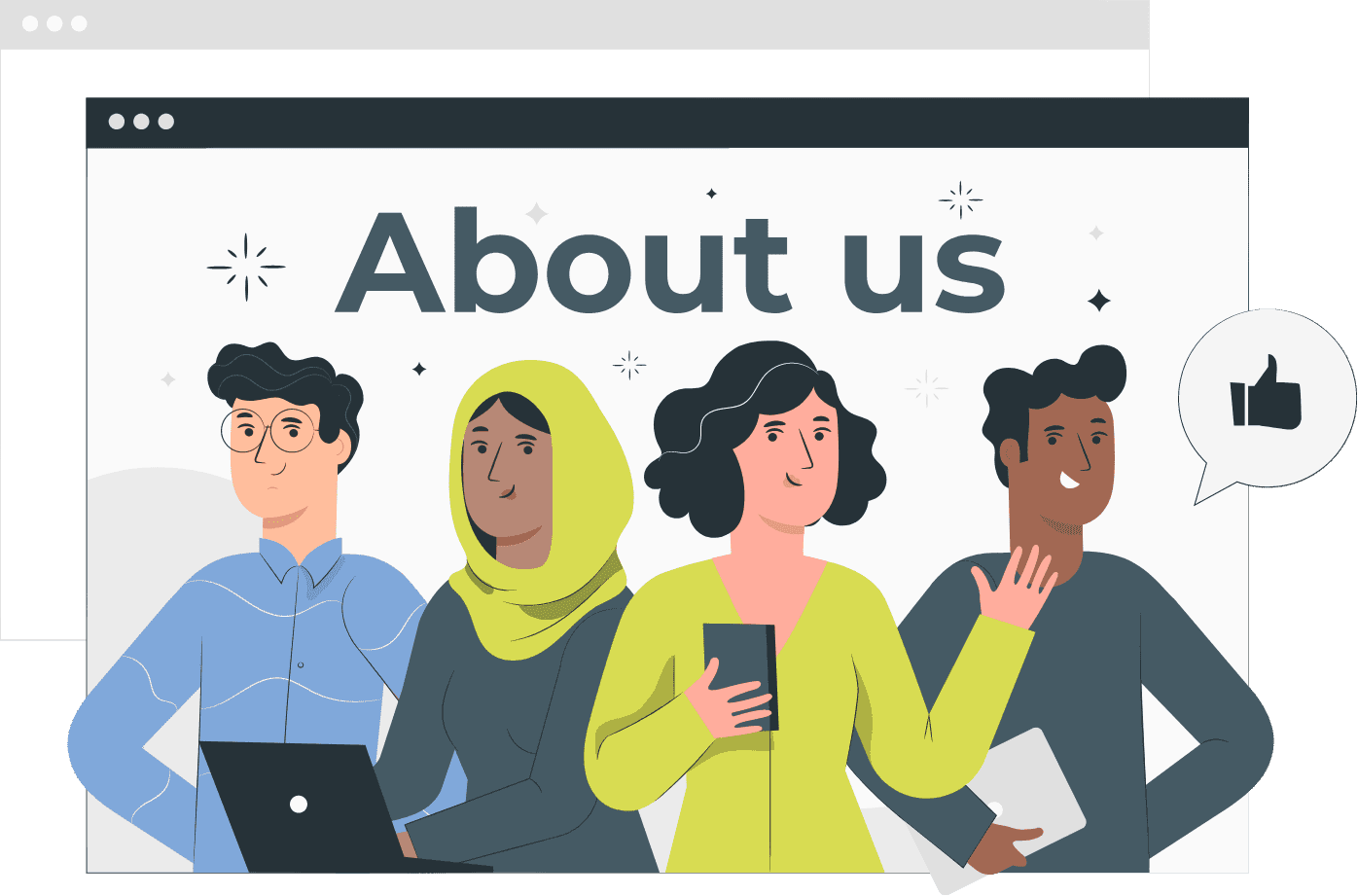 About us header image