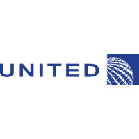 رمز شركة الطيران United Airlines.